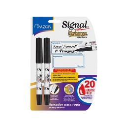 MARCADOR PERMANENTE MARKAROPA NGO 2PZ