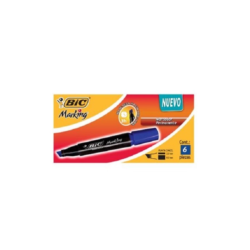 MARCADOR PERMANENTE MARKING MANAUS 6PZ