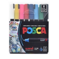 MARCADOR POSCA ULTRAFINO 8PZ