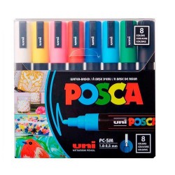 MARCADOR PUNTA BALA 8PZ