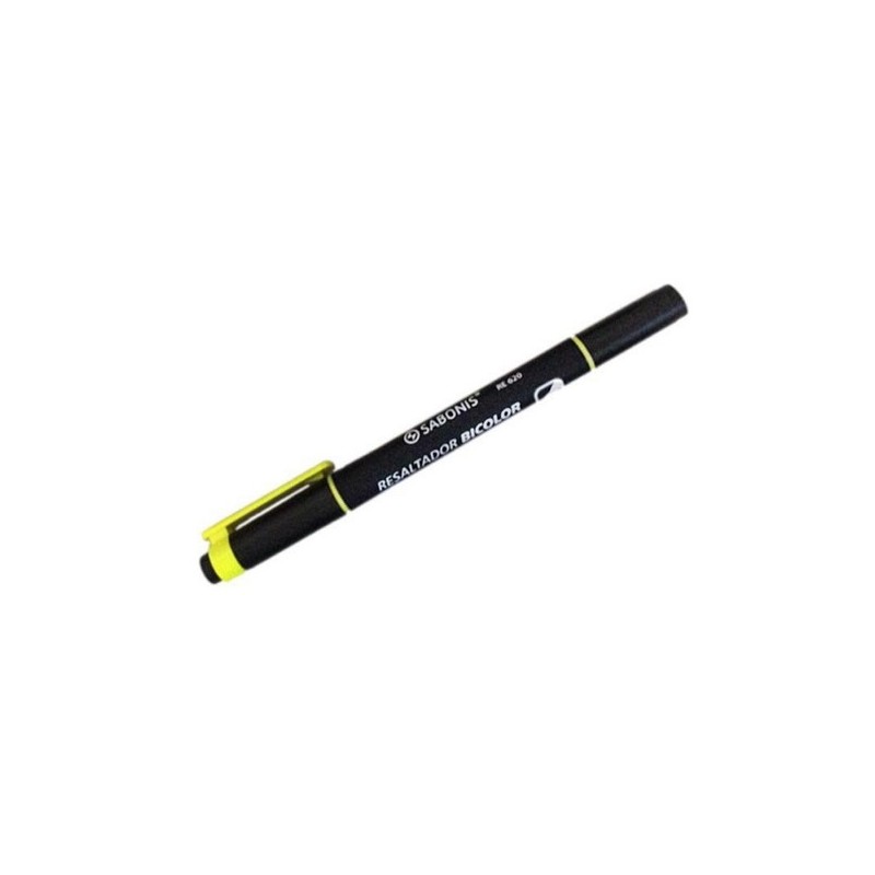 MARCADOR RESALTADOR 2PUNTAS