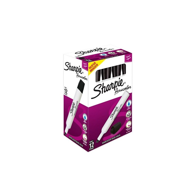 MARCADOR ACUACOLOR 12PZ