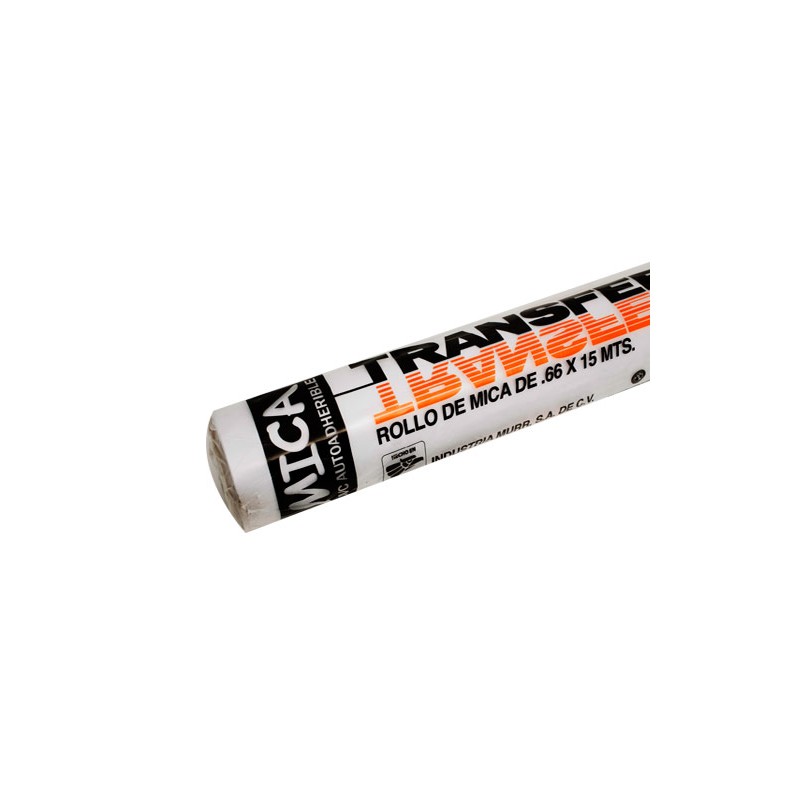 MICA ADHESIVA TRANSFER 5PTS 66X15MTS