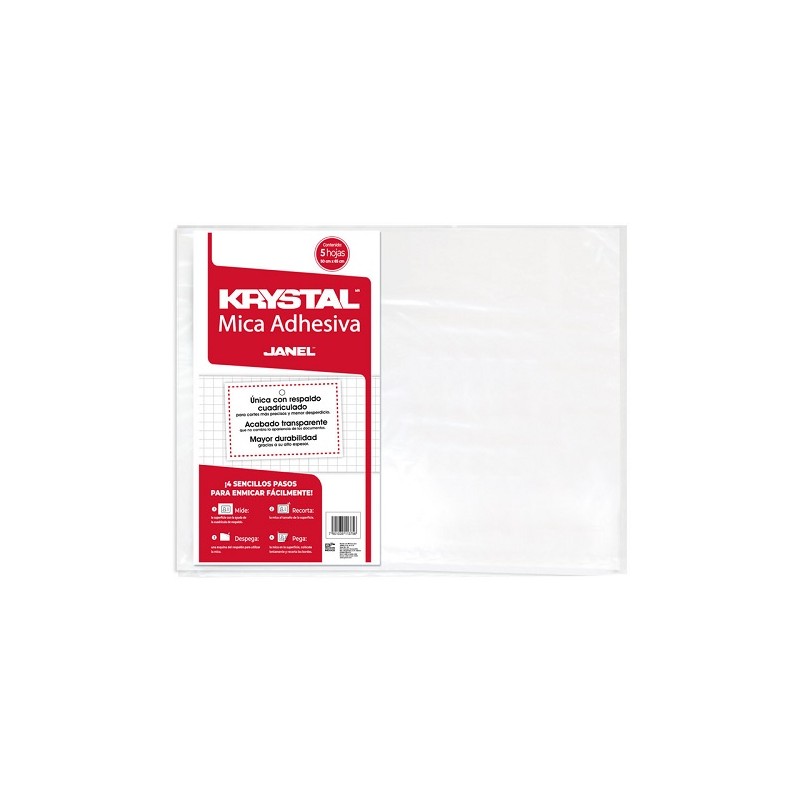 MICA ADHESIVA 50X65CM 5PZ