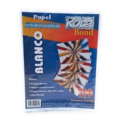 PAPEL BOND CARTA 75G 100H