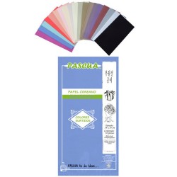 PAPEL COREANO MACARRON 10PZ SURTIDO