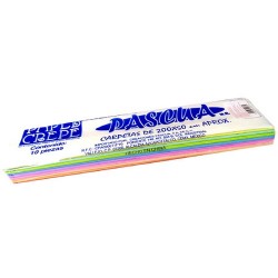 PAPEL CREPE COLORES 10PZ SURTIDO