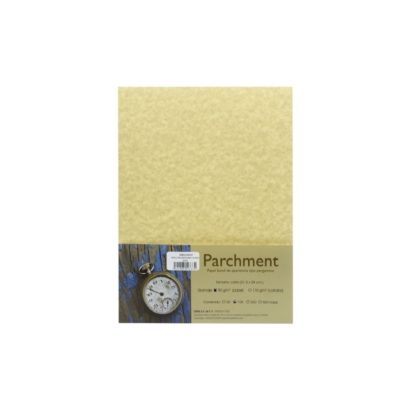 PAPEL PARCHMENT MAGNA CARTA 90GR C/100H
