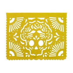 PAPEL PICADO ARTESANAL 1/2 10 PIEZAS