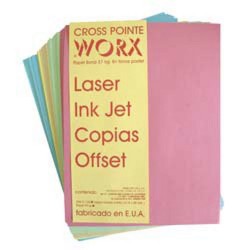 PAPEL WORX CARTA SURTIDO C/100 HJS