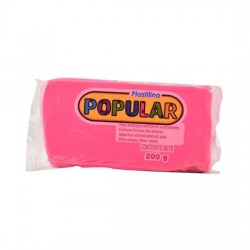 PLASTILINA EN BARRA FLUOR 200GR