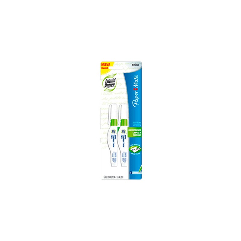 PLUMA CORRECTORA L.PAPER 3.5ML 2PZ