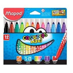 PLUMON COLOR PEP´S MAXI 12PZ