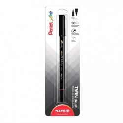 PLUMON DOBLE PUNTA NEGRO