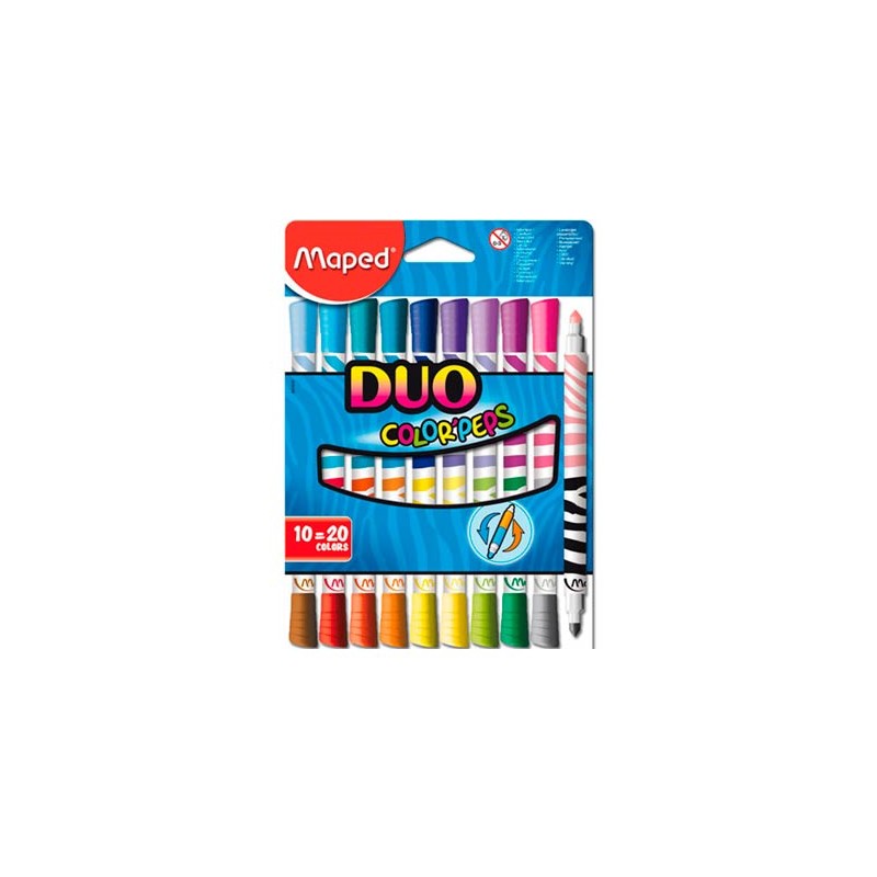 PLUMON AGUA DUO COLOR PEPS 10PZ