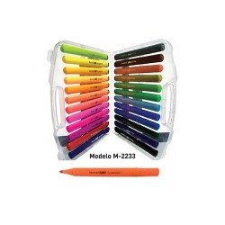 PLUMON AGUA TRIANGULAR SURTIDO 24PZ