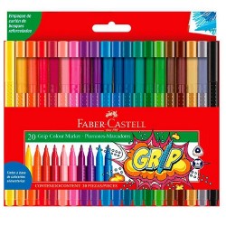 PLUMON GRIP COLOUR MARKER 20PZ