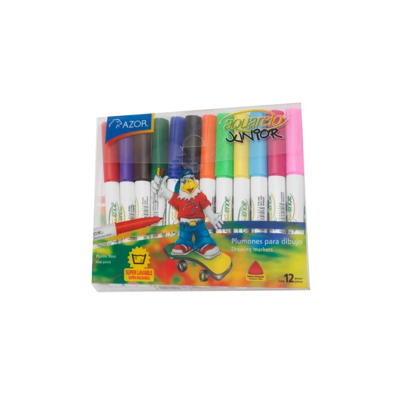PLUMON AQUARELO JR 12PZ