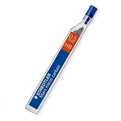 PUNTILLAS 0.5MM MARS MICRO CARBON TB/12PZ