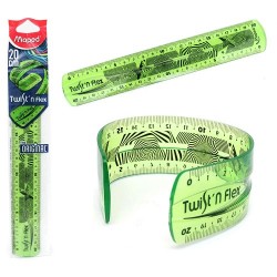 REGLA FLEXIBLE TWIST´N ESC 20CM