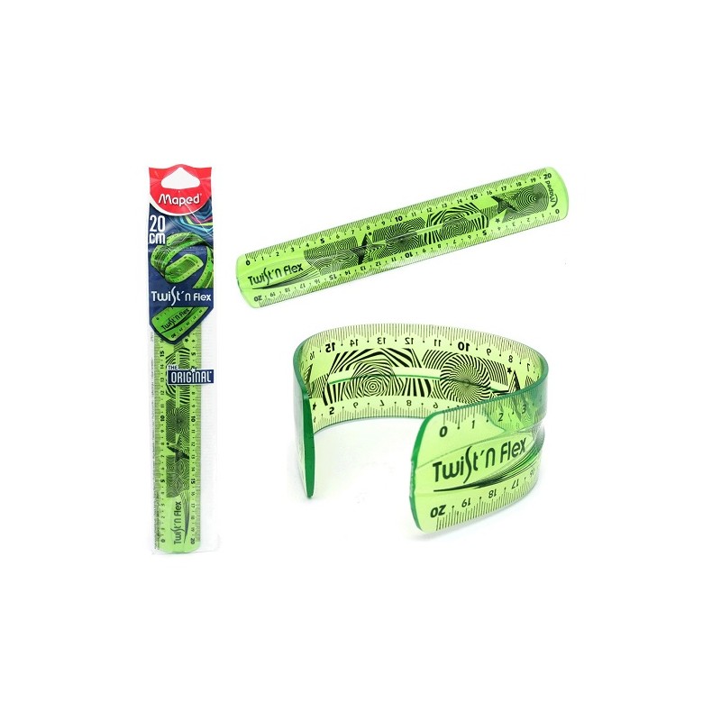 REGLA FLEXIBLE TWIST´N ESC 20CM