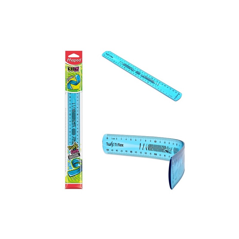 REGLA FLEXIBLE TWIST´N ESC 30CM