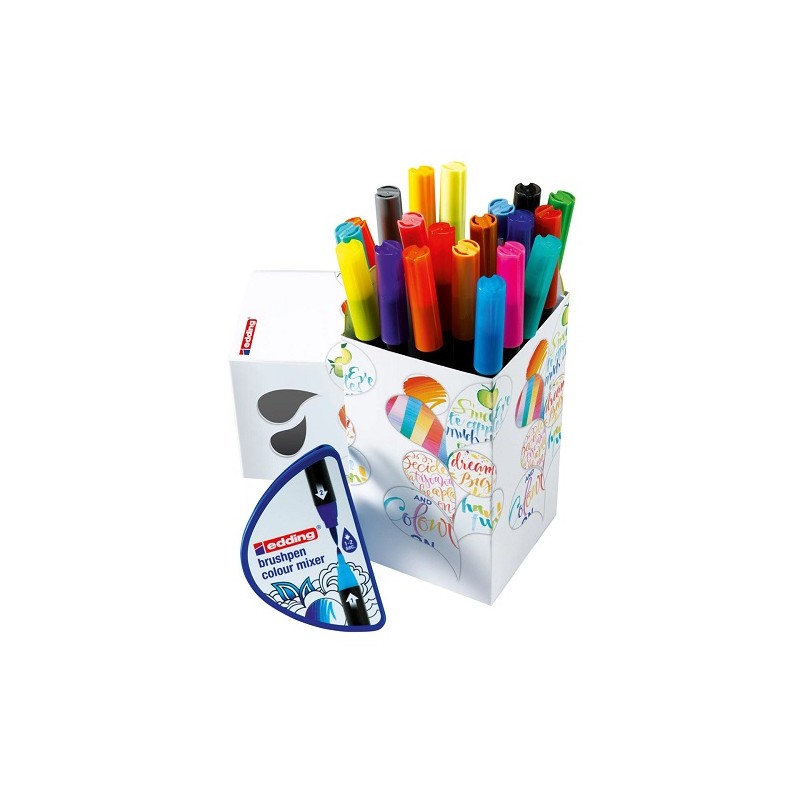 ROTULADOR BRUSH PEN P.PINCEL FLEXIBLE 20 COLORES