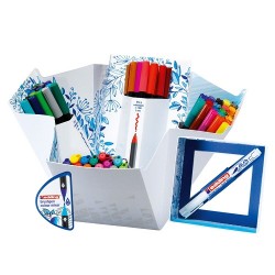 ROTULADOR HAPPY BIG BOX 69 PZS +1 MEZCLADOR