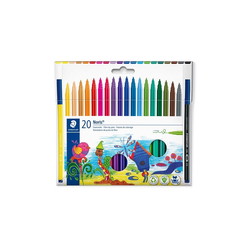 ROTULADORES DRY SAFE 20 PZAS