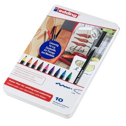 ROTULADOR PUNTA 2MM 10 COLORES