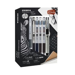 SET DE ESCRITURA STAINLESS STELL 6PZ