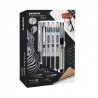 SET DE ESCRITURA STAINLESS STELL 6PZ
