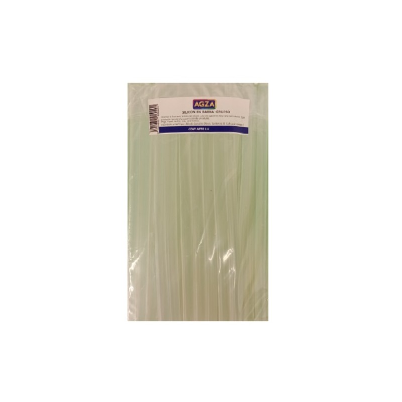 SILICON EN BARRA TRANSPARENTE GRUESO 1KG