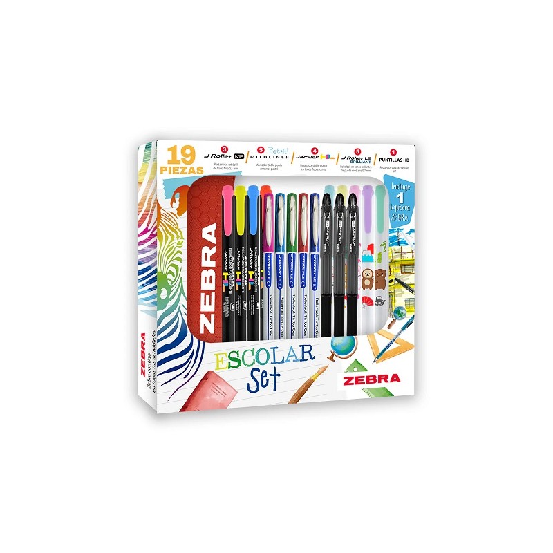 SET DE ESCRITURA ESCOLAR 19PZ