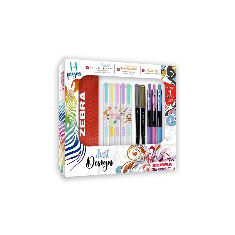 SET DE ESCRITURA JUST DESIGN 14PZ