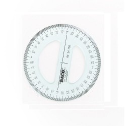 TRANSPORTADOR ROSAS DE LOS VIENTOS 10CM