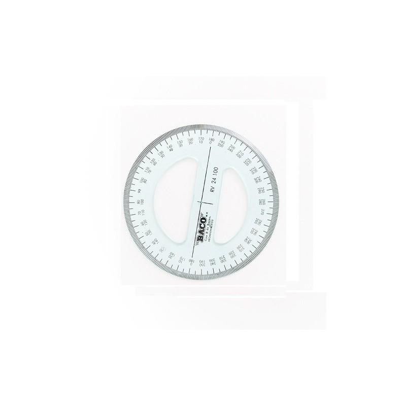 TRANSPORTADOR ROSAS DE LOS VIENTOS 10CM