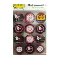 STICKER DESPEDIDA DE SOLTERA C/48