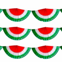 TIRA DE ABANICO TRICOLOR GRANDE