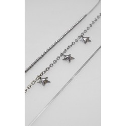 Set Collar y Aretes Estrella