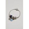Pulsera Plateada Charms