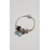 Pulsera Plateada Charms
