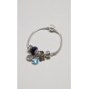Pulsera Plateada Charms