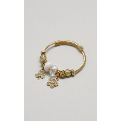 Pulseras Charms Dorada