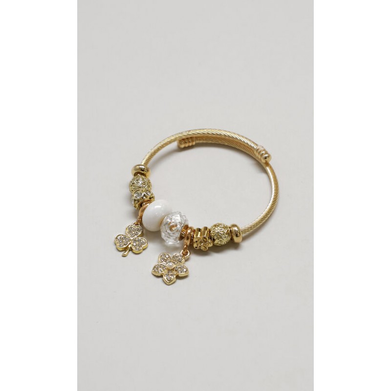 Pulseras Charms Dorada