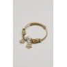 Pulseras Charms Dorada