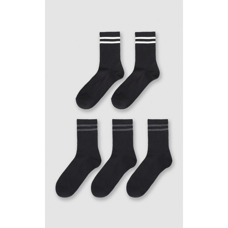 Paquete Calcetines Largos Negros