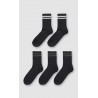 Paquete Calcetines Largos Negros