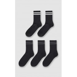 Paquete Calcetines Largos Negros