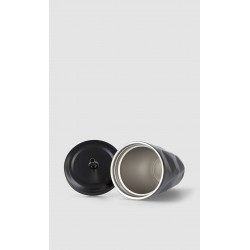 Vaso Con Popote Negro